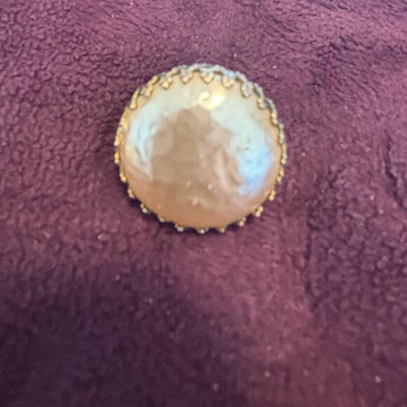 Pair of Miriam Haskell Baroque Pearl Earrings and Bonus Large Single Earring - Picture 3 of 10